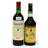 Chateau Leoville Barton 1966, St Julien; Chateau Talbot 1973, St Julien (two bottles) U: very top