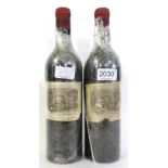 Chateau Lafite Rothschild 1962, Pauillac (x2) (two bottles) U: mid shoulder and upper shoulder,