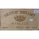 Chateau d'Angludet 2008, Margaux, owc (twelve bottles)