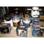 Star Wars: Six Classic Collectors Mugs, and two Limited Edition Trilogy Series Tankards, Nos.