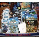 Star Wars: Various sealed figures , including 'Legacy Collection' figures, a Placo "Artoo-Detoo"