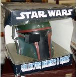 Star Wars: A Don Post Mask Series boxed Boba Fett helmet (1996)