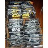 Star Wars: Issue Nos. 1-44 of "Official Figurine Collection" all unopened with attached painted