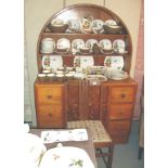 1930s Art Deco golden oak dresser, retailed by Heals