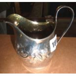 Georgian silver cream jug, London maker Francis Parsons & B.G.