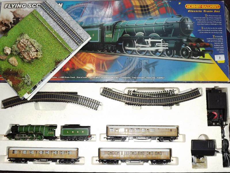 Model railways - a Hornby OO gauge boxed