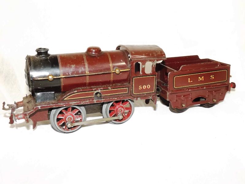 Model railways - a Hornby tin-plate cloc - Image 4 of 4