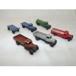 Six Dinky early to mid 20th century die-