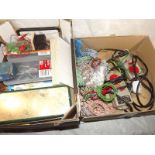 Model railways - a box of accessories to