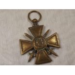 A World War One (WWI) French Croix de Gu
