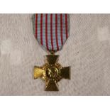 A World War One (WWI) French Croix du Co