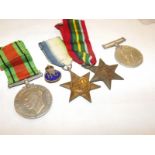 Four World War Two (WWII) campaign medal