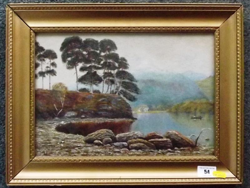 An early 20th century oil on canvas depi