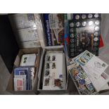 Philately - An album containing a collec