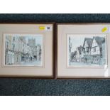 Two limited edition prints depicting Wel