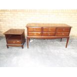 A mahogany sideboard 73cm (h) x 130cm (w