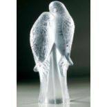 Lalique Crystal Glass - a figure depicti