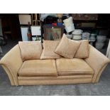 A good quality upholstered three seater