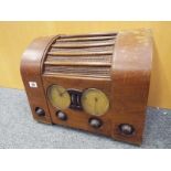 A valve radio by the British Vacuum Clea