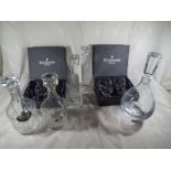 Two boxes of Waterford Crystal wine glas