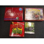 Three modern board games consisting of D
