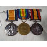 Three campaign medals comprising a Queen