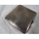 A George V silver cigarette case, Cheste