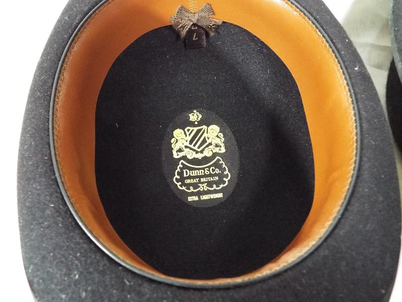 Two Dunn & Co extra lightweight top hats - Image 3 of 3