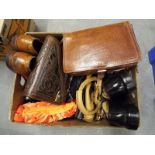 A good mixed lot to include leather hand