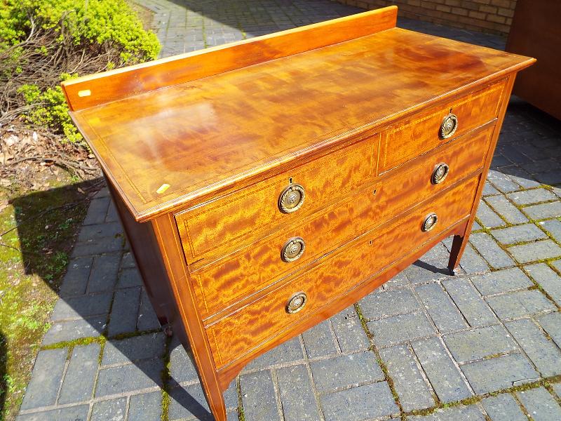 A good quality mahogany chest of two ove - Image 2 of 2