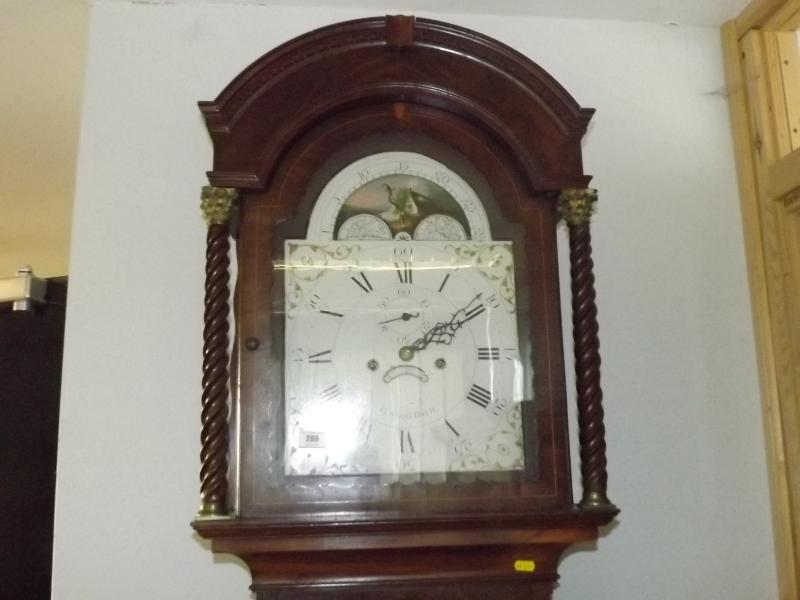A late 18th century longcase clock, eigh - Image 2 of 2
