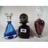 Art Glass - A iridescent perfume bottle
