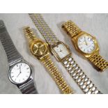 Four wrist watches to include Classic, P