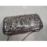 A lady's Victorian silver hallmarked pur