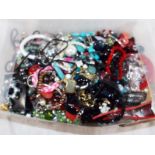 A good mixed lot of costume jewellery to include bracelets, necklaces and similar