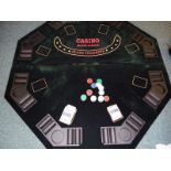 Two Poker gaming tables, boxed
