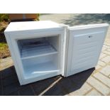 A Fridgemaster compact upright freezer model MTTZ4430 50cm (h) x 43cm (w) x 48cm (d)