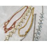 A collection of good quality costume jewellery to include Australian crystal, diamonte and similar