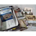 A collection of early 20th century and later UK and World topographical postcards