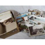 Approximately 500 early to mid 20th century UK topographical to include some original photographs