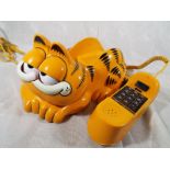 A novelty telephone by Tyco in the form of Garfield