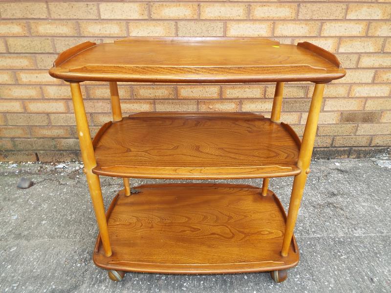 An Ercol tea trolley, 75 cm x 71 cm x 46 cm - Image 2 of 2