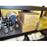 Breweriana - a collection of Greenall Whitley Silver Jubilee Beers, three bottles of Lord