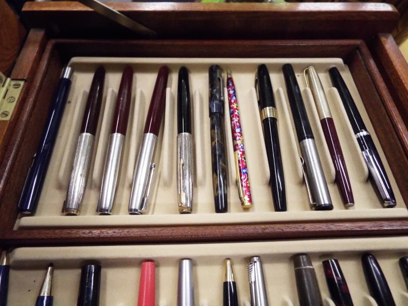 A cabinet marked Darlena comprising nine drawers containing approximately 300 contemporary pens, - Image 6 of 6