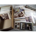 Approx 450 UK topographical and subjects postcards mainly earlier period including real