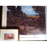 After David Pentland - A print entitled Hell's Corner 7th June 1944, issued in a limited edition of