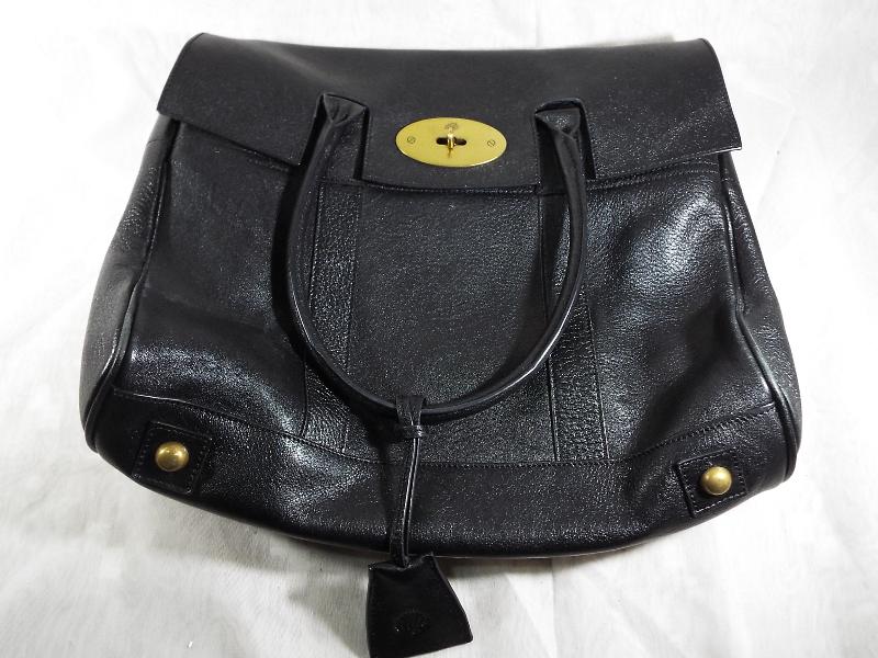 A collection of lady's handbags to include a genuine black leather Mulberry Lady's Day bag, a - Image 2 of 10