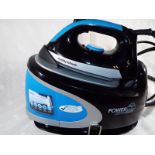 Ex Display - A Morphy Richards Power Steam Station in blue and black - Est £40 - £80