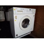 An integrated AEG Lavamat Turbo washing machine, 82cm x 60cm x 53cm