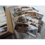 Approx 500 early to mid period UK topographical postcards including some Foreign and subjects, many